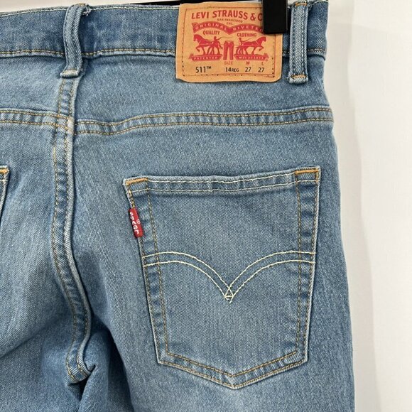 Levis 511 Slim 14 Jeans 27 X 27 - Picture 6 of 8